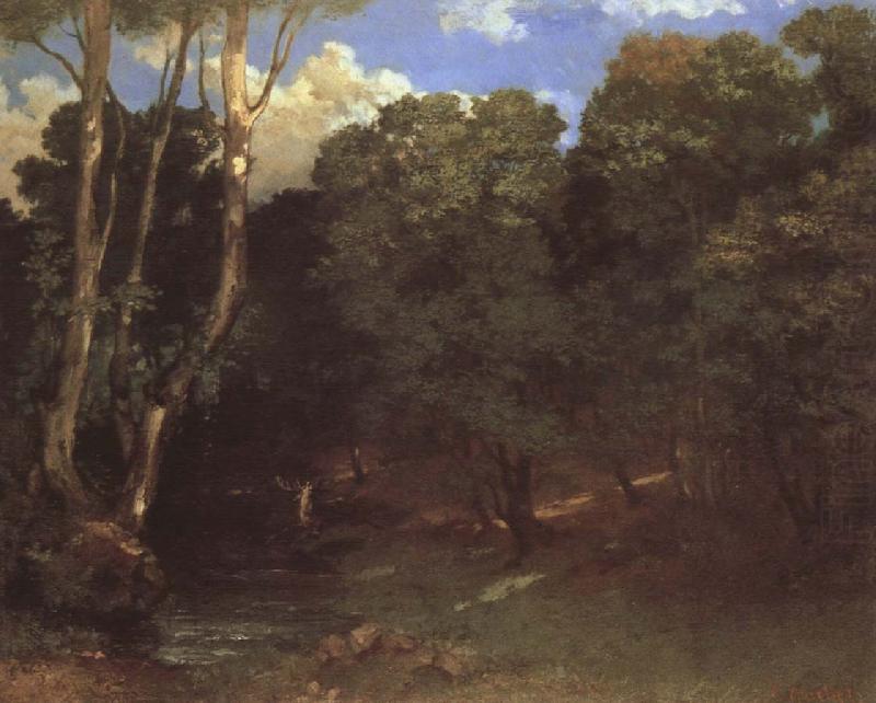 Deer, Gustave Courbet